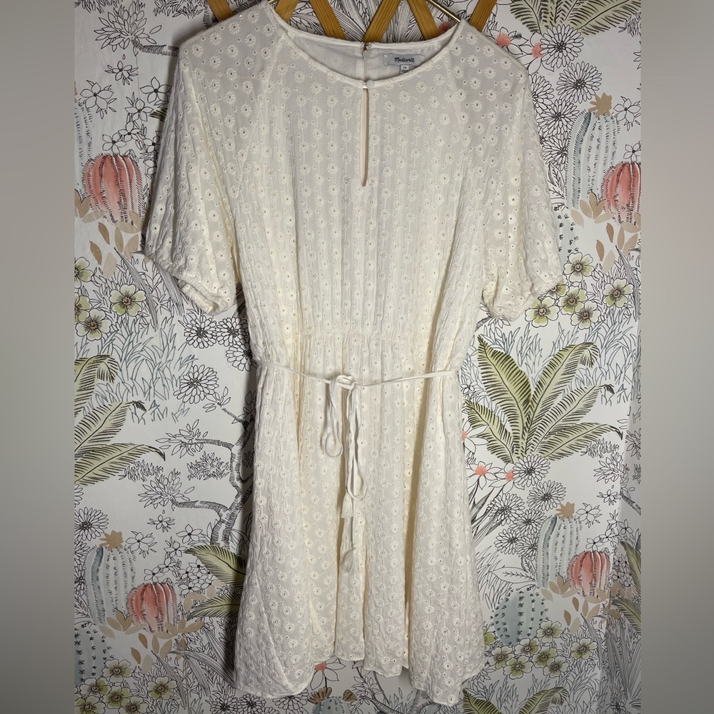 Madewell eyelet dress